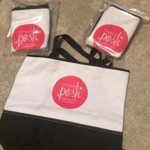 3 Perfectly Posh totes